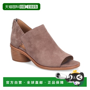 美国奥莱 自营Sofft 灰色 皮革凉鞋 直发 Carleigh