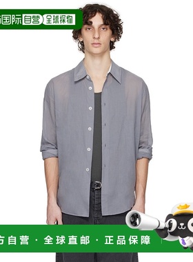 1h可退 香港直邮潮奢 Our Legacy 男士 灰色 Beyond 衬衫 M2252BI