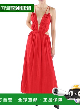 自营cult gaia女士 Cutout Long Maxi Dress ghermez 【美国奥莱