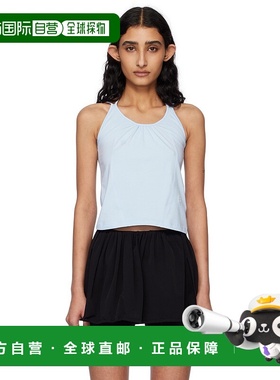 1h可退 香港直邮潮奢 Kijun 女士 蓝色 Double Strap 背心 25SSW2