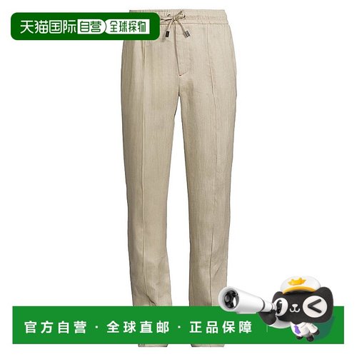 1h可退 【美国直邮】isaia 男士 休闲裤 时尚休闲百搭设计感小众