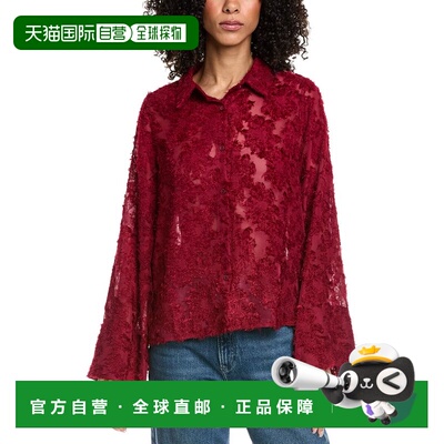 自营ANNA KAY Claudio Fleur Shirt - red 美国奥莱直发