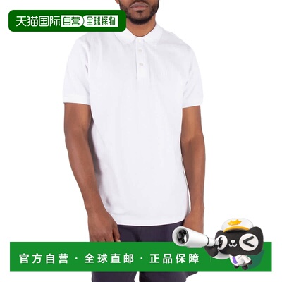 自营Bally Short-Sleeved Cotton Polo Shirt, - white 50 美国奥