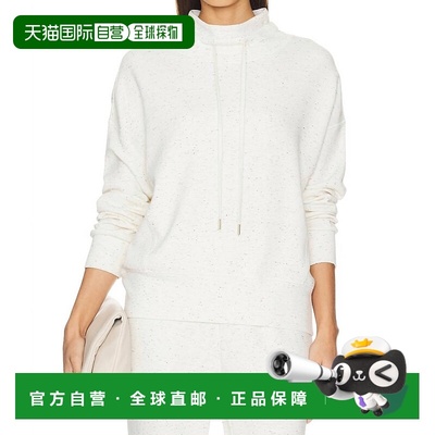 自营varleyOakdale Sweat In Ivory Marl Fleck 美国奥莱直发