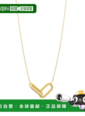 自营 adornia14k 镀金密镶链式项链 - 金色 美国奥莱直发