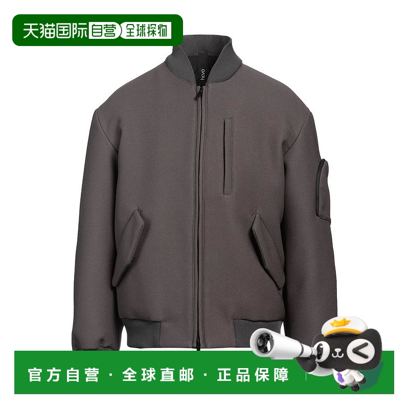 1小时内可退 【美国直邮】hevò 男士 夹克衫拉链纯色