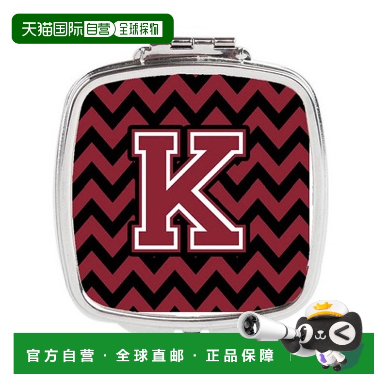 自营 Carolines Treasures CJ1052-KSCM 字母 K 雪佛龙石榴正品