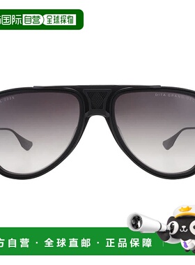 自营Dita GRAND-DECADE Grey Gradient Pilot Unisex Sunglasses