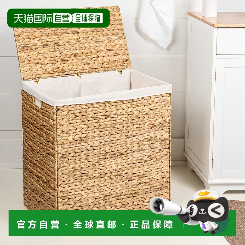 自营happimessSawyer Classic Farmhouse Handwoven Hyacinth 2-S