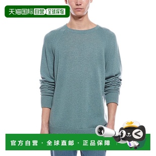 美国奥莱直发 绿色 自营Raffi Raglan羊绒圆领毛衣