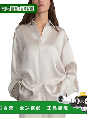 自营Lafayette 148 New York Boyfriend Oversized Shirt - white