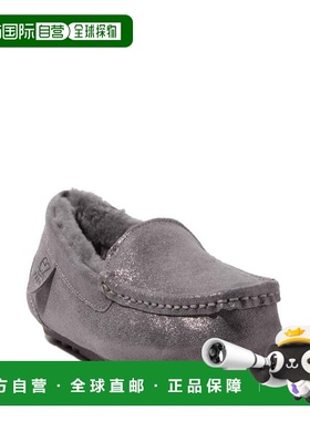 自营dearfoamsEZ Feet Women's Genuine Suede Moccasin House Sh