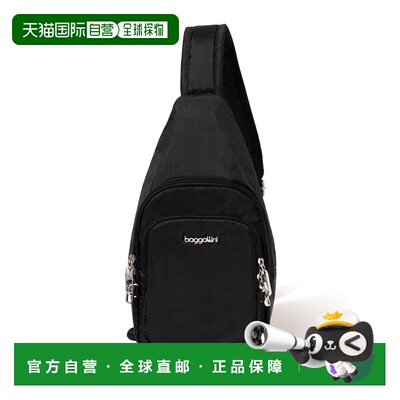 自营baggallini Women's Securtex Anti-Theft Daytripper Sling