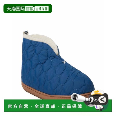 自营Dearfoams Men's Warm Up Bootie House Shoe Boot Slipper -