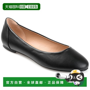 墊滑套圓頭芭蕾平底鞋 自營(yíng)Journee Collection女式 Kavn中寬舒適鞋