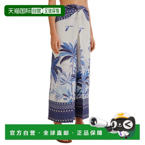 自营farm rio农场里约梦天空裤子-多 美国奥莱直发