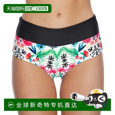 自营body glove女士 Sweetie 高腰比基尼泳裤（Reflection 款） -
