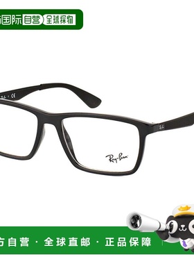 自营Ray-Ban  RX 7056 2000 53mm Unisex Rectangle Eyeglasses 5