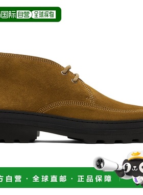 1h可退 香港直邮潮奢 A.P.C. 男士 棕色 Clem 2.0 沙漠靴 PXBVJH5