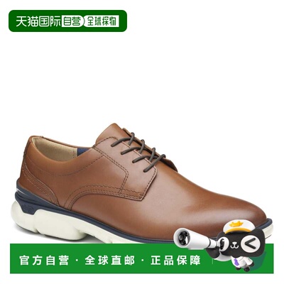 自营Johnston & Murphy Men's Trevor Plain Toe  Shoe - tan wat