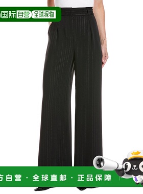 自营Ramy Brook Gaius长裤-黑色 美国奥莱直发休闲裤阔腿裤
