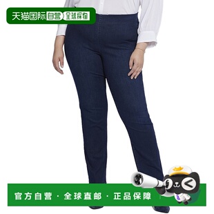 Bailey Plus Palace 直筒牛仔裤 美国奥莱直发 自营 蓝色 NYDJ