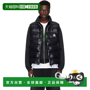 1h可退 香港直邮潮奢 Moncler 盟可睐 男士 黑色 Tibb 羽绒马甲 J