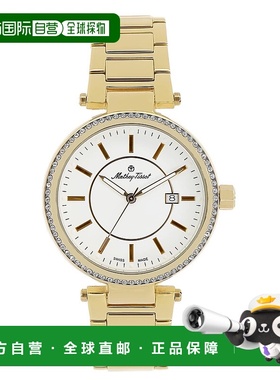 自营Mathey Tissot Women's Classic White Dial Watch - white