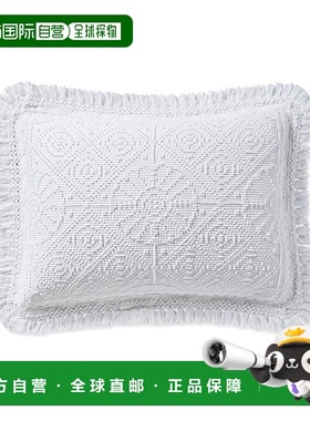 自营 Serena & Lily Winslow Sham - 白色 美国奥莱直发