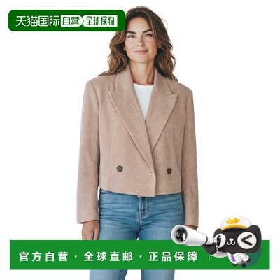 自营Brunello Cucinelli Cotton Women's Coat - brown 美国奥莱
