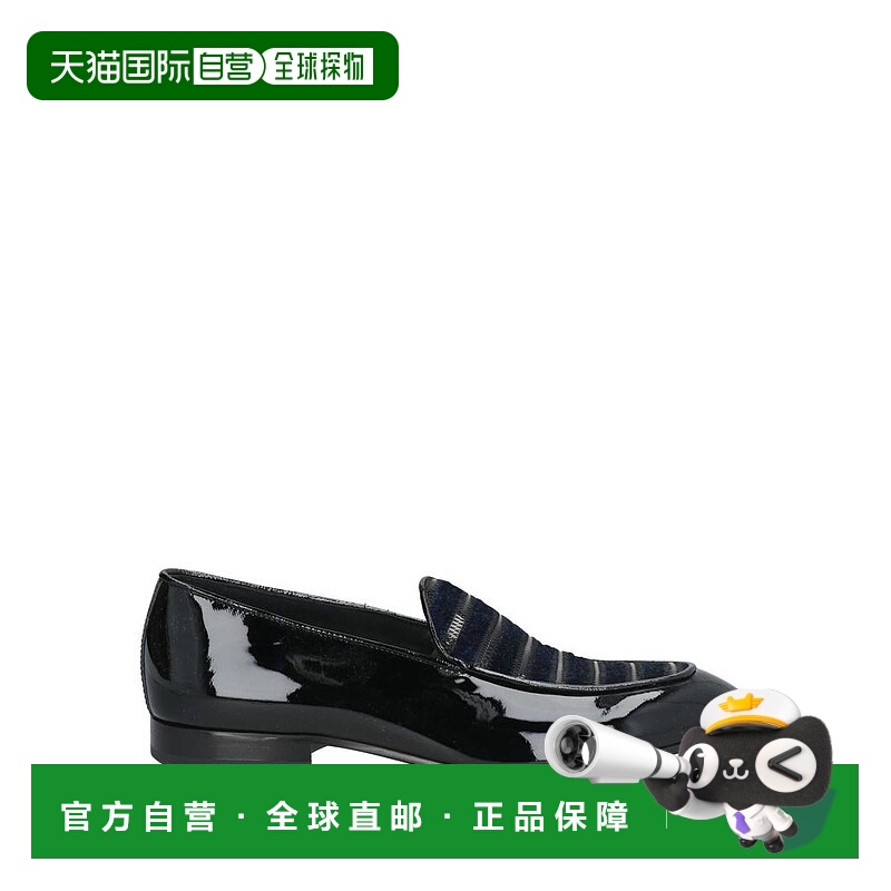 1h可退 【美国直邮】GIOVANNI CONTI 双色真皮天鹅绒拖鞋 流行男