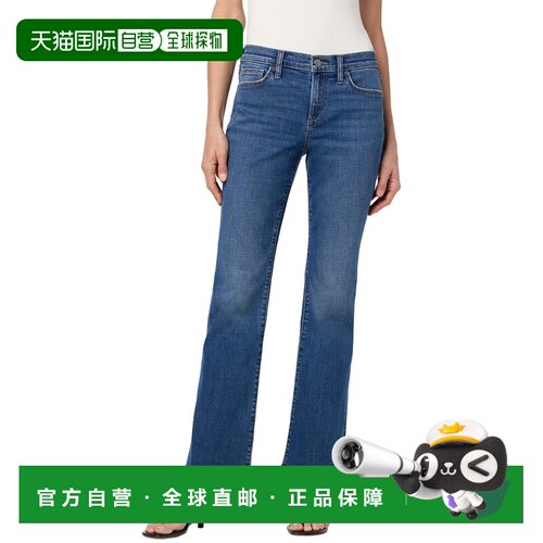 自营joe's jeansJoe的牛仔裤Moesha Petite Bootcut牛仔裤-蓝色