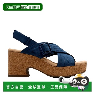 Nubuck 26181793 Women 自营Clarks blue Navy 美国 Nerisa