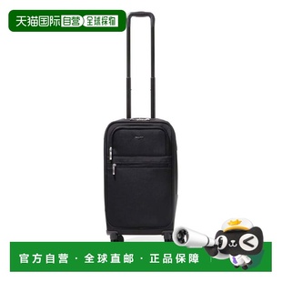 自营baggallini 4 Wheel Carry-On Suitcase Luggage - black 美