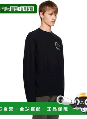 1h可退 【美国直邮】UNDERCOVER 黑色印花卫衣 男装 232414M20401