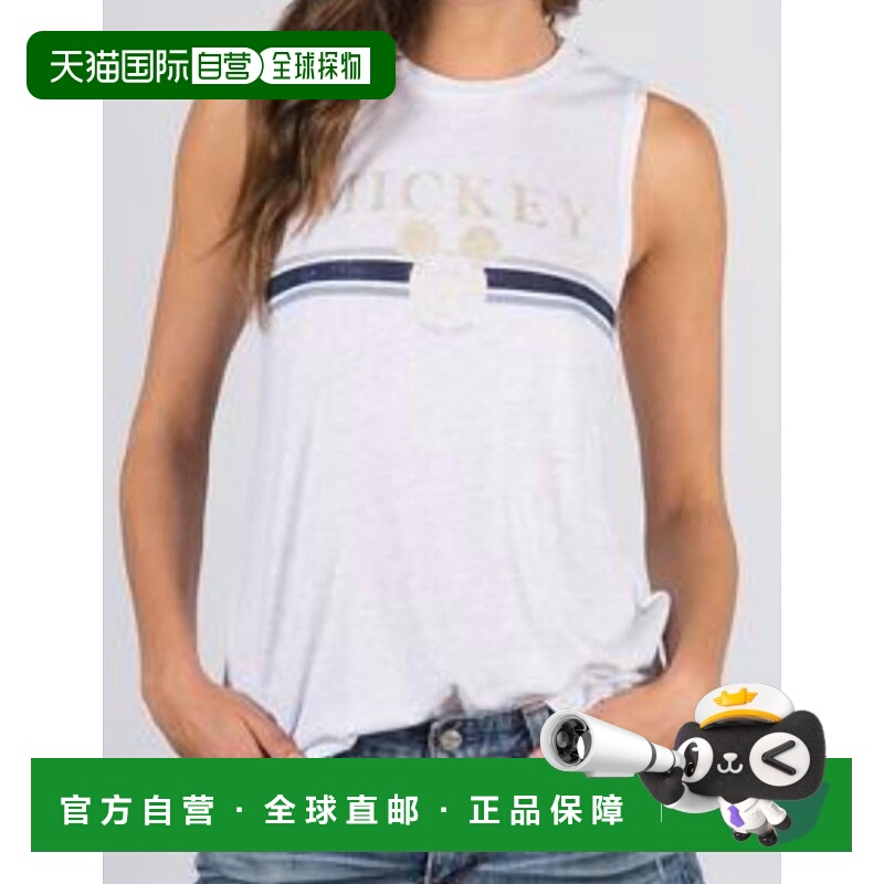 自营 david lerner金色米奇蓝色肌肉背心 - 蓝色 美国奥莱直发