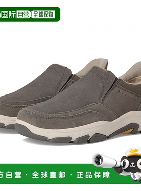 1h可退 美国直邮Rockport Reece 深灰褐色绒面革乐步