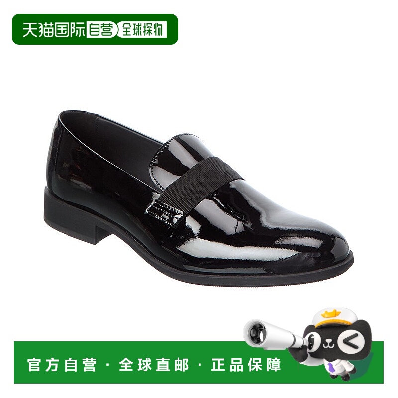 自营Hugo Boss Eastside Leather Loafer - black 美国奥莱直发