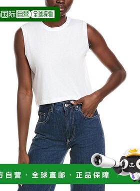 自营ATM Anthony Thomas Melillo Classic Jersey Tank Top - whi