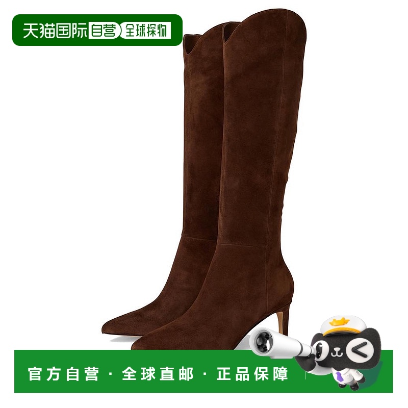 1h可退 【美国直邮】Marc Fisher LTD Quinnie 女士时装靴 真皮高