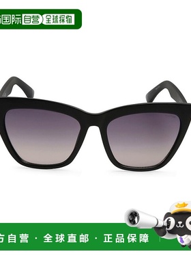 自营 Kenneth Cole注射式女式太阳镜-黑色 美国奥莱直发