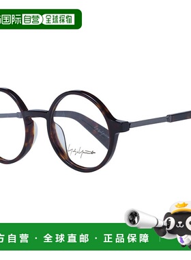 自营yohji yamamoto山本耀司中性款眼镜架-棕色 美国奥莱直发
