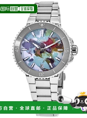 自营 Oris Aquis Date Upcycle Edition 彩色表盘女士手表 01 733
