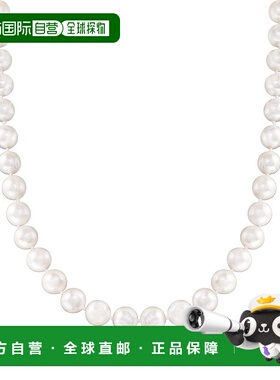 自营 Ross-Simons 10-11 毫米养殖珍珠项链配 925 纯银磁性扣环 -