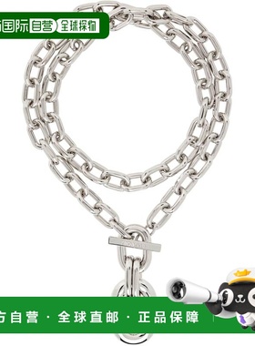 1h可退 香港直邮潮奢 Rabanne 女士 Double XL Link 项链 20HBB00