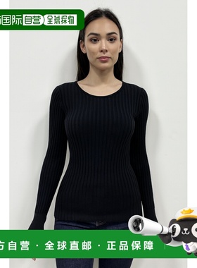 自营in2Cotton Cashmere Blend Long Sleeve Crew Turtleneck Pul