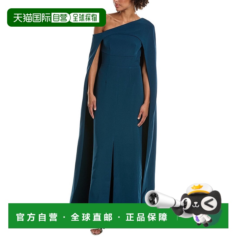 自营Halston Elycia 礼服 - 蓝色 美国奥莱直发