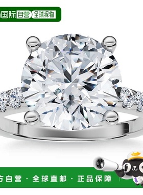 自营 pompeii3Certified 3.40Ct Round Cut Diamond Engagement R