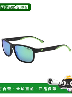 自营Carrera for Teens Unisex 54 mm Black Sunglasses - black