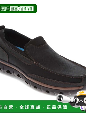 自营 Dockers男式Coban休闲便鞋-黑色/灰色 美国奥莱直发男鞋